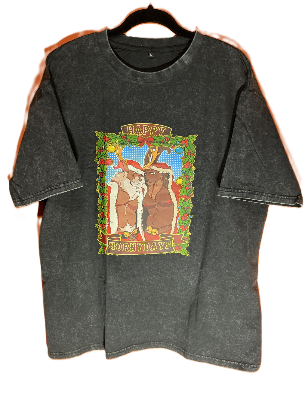 HORNYMAS SANTA AND KRAMPUS