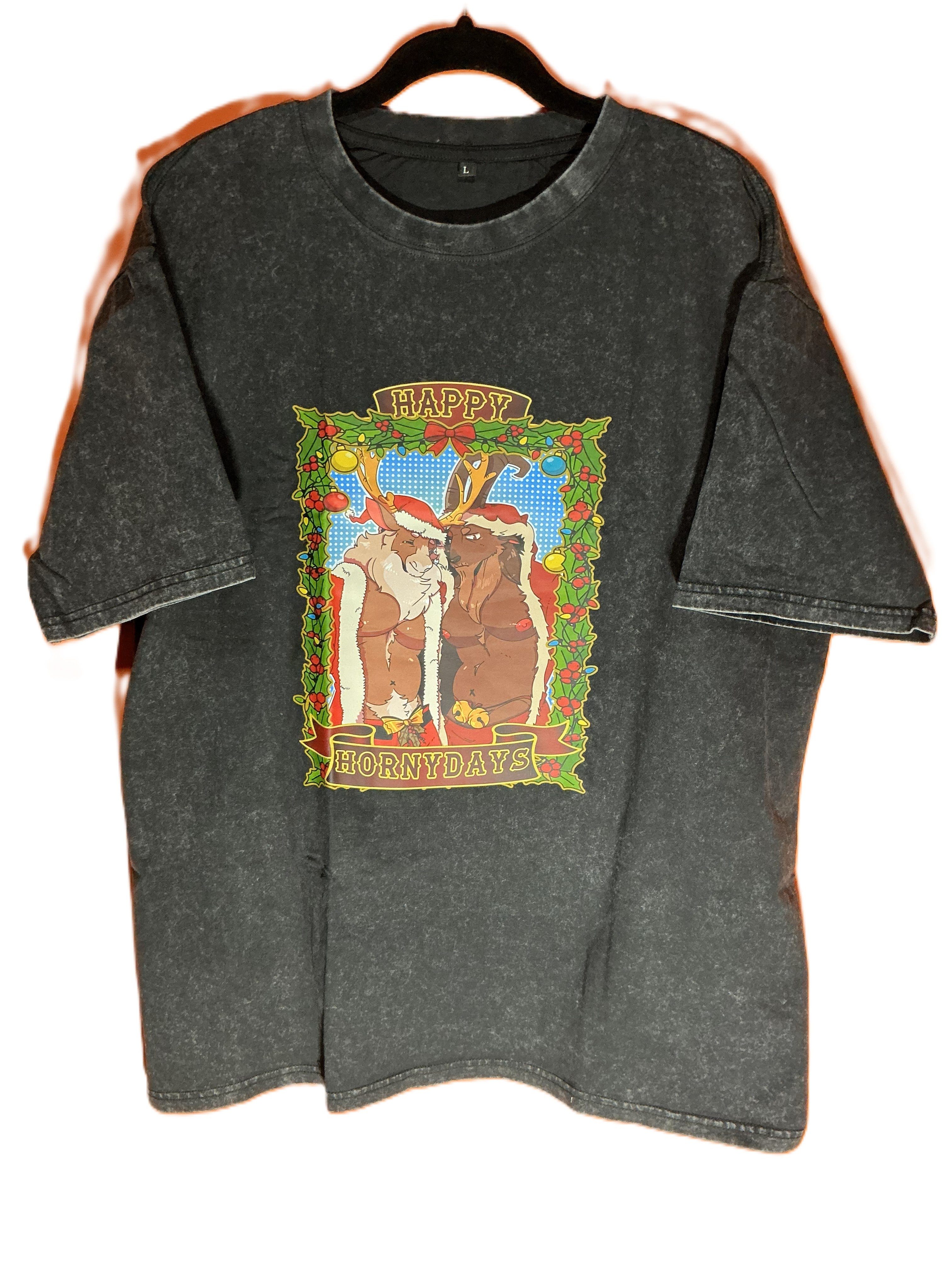 HORNYMAS SANTA AND KRAMPUS