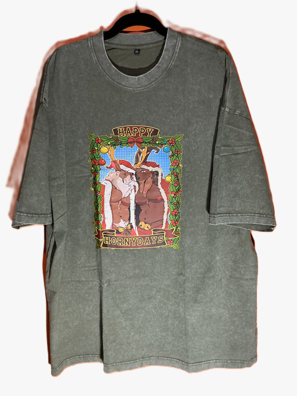 HORNYMAS SANTA AND KRAMPUS